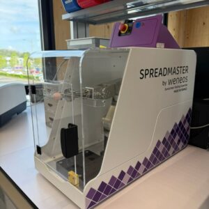 Sunscreen and Cosmetics Testing 3 Weneos Spreadmaster Robot for Sunscreen Testing