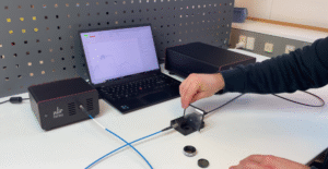 NLIR MIDWAVE Spectrometer, FIBER Light Source, and TRANSMISSION Interface