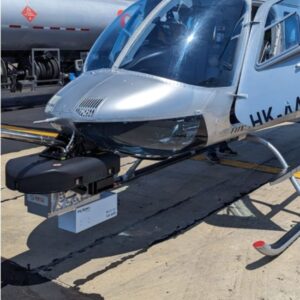 HySpex Mjolnir Hyperspectral Camera on Helicopter